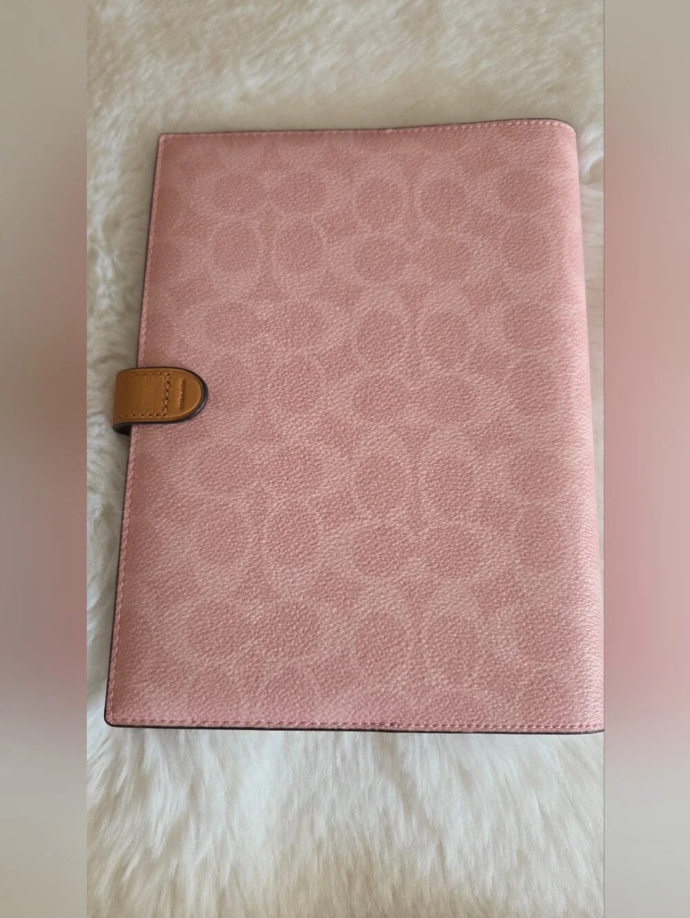 Coach Outlet Notebook In Signature Canvas